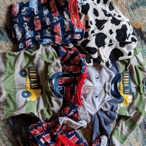 2t - footie jammies bundle